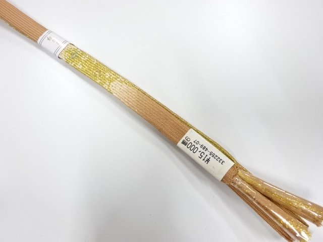 JAPANESE KIMONO / UNUSED KOREI HAND-TIED OBIJIME